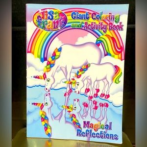 LISA FRANK FANTASTIC WORLD UNICORN MAGICAL REFLECTIONS COLORING & ACTIVITY BOOK